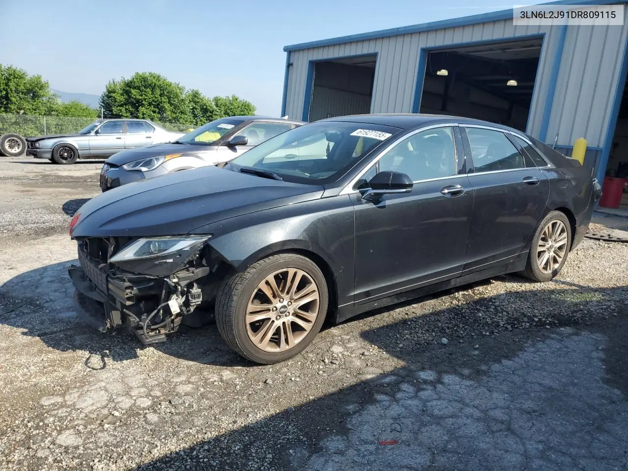 2013 Lincoln Mkz VIN: 3LN6L2J91DR809115 Lot: 61927155