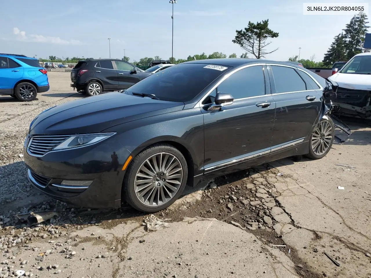 2013 Lincoln Mkz VIN: 3LN6L2JK2DR804055 Lot: 62258175