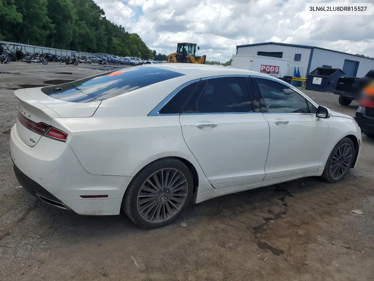2013 Lincoln Mkz Hybrid VIN: 3LN6L2LU8DR815527 Lot: 62343715