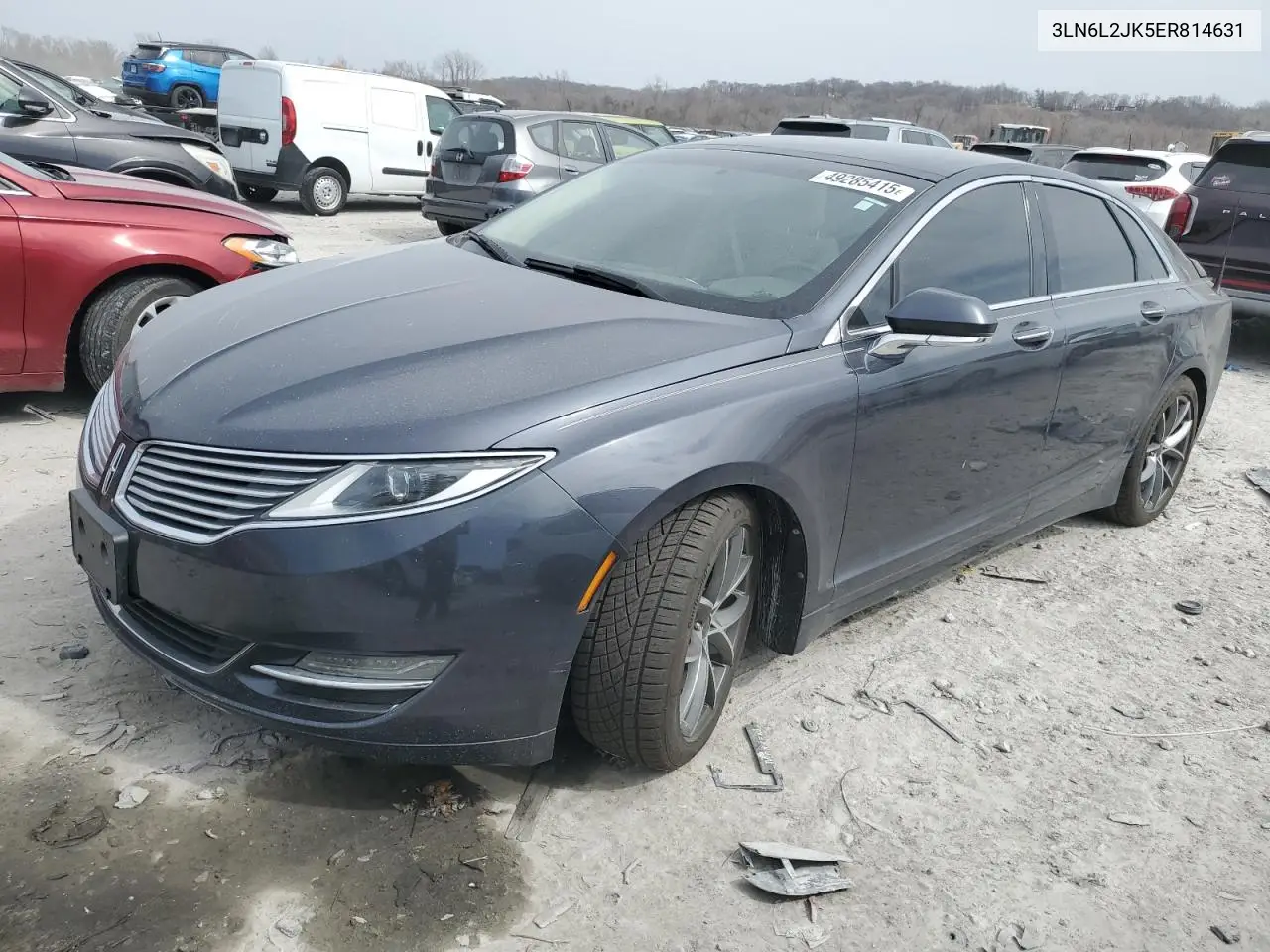 2014 Lincoln Mkz VIN: 3LN6L2JK5ER814631 Lot: 49285415