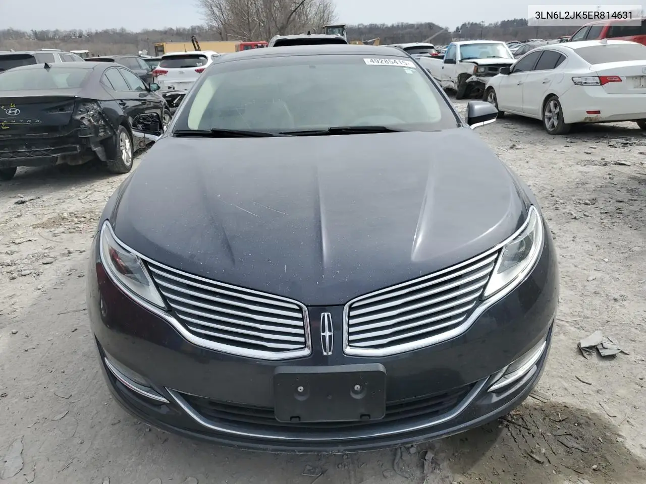 2014 Lincoln Mkz VIN: 3LN6L2JK5ER814631 Lot: 49285415