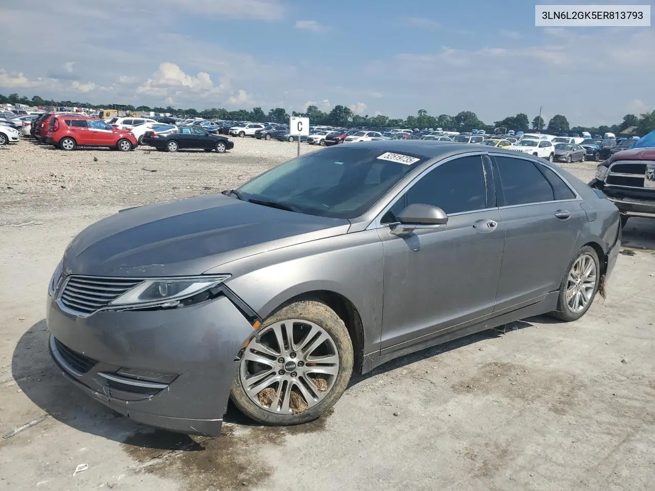 2014 Lincoln Mkz VIN: 3LN6L2GK5ER813793 Lot: 52519735