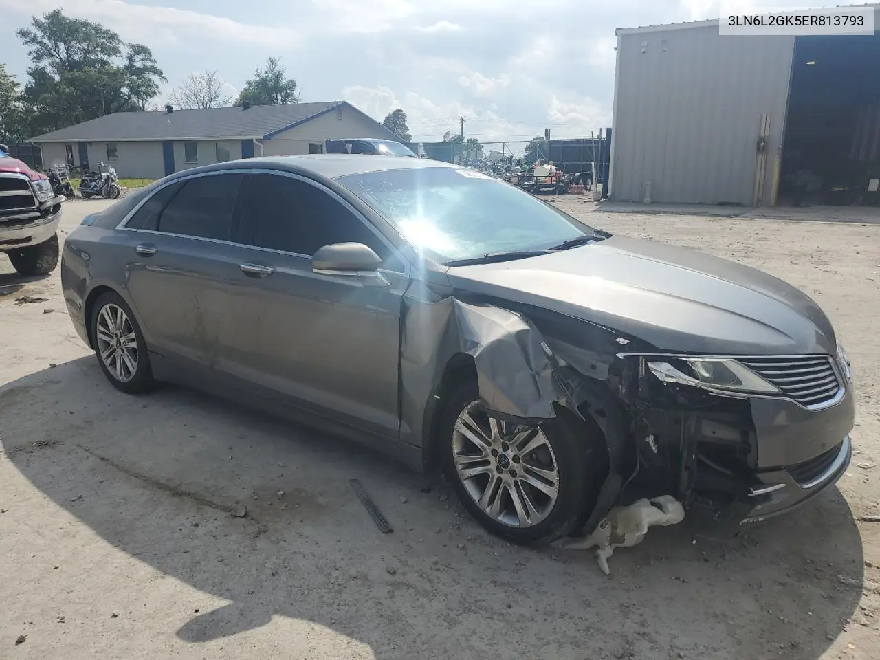 2014 Lincoln Mkz VIN: 3LN6L2GK5ER813793 Lot: 52519735
