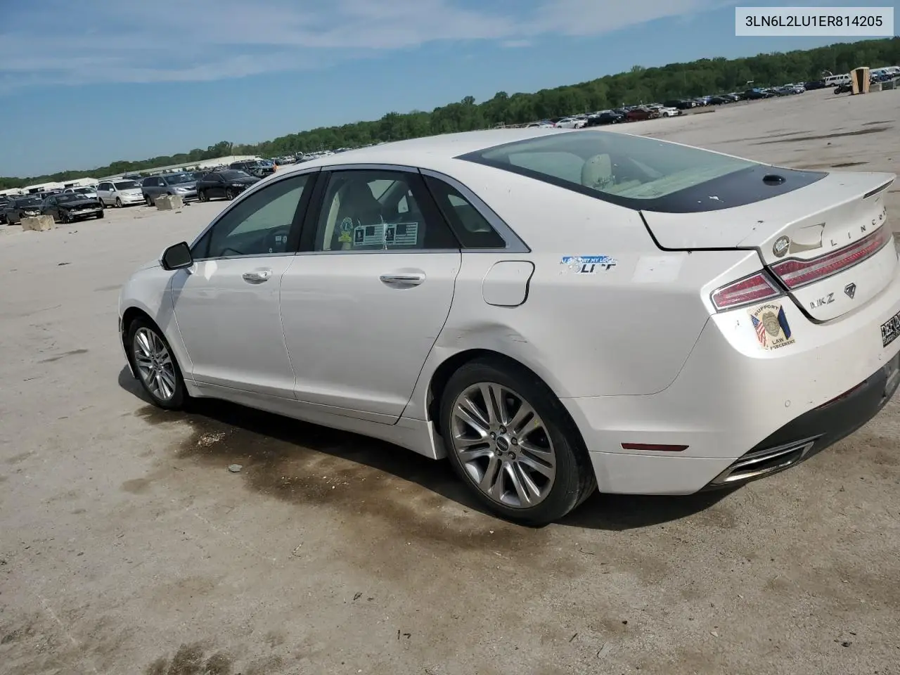 2014 Lincoln Mkz Hybrid VIN: 3LN6L2LU1ER814205 Lot: 56635925