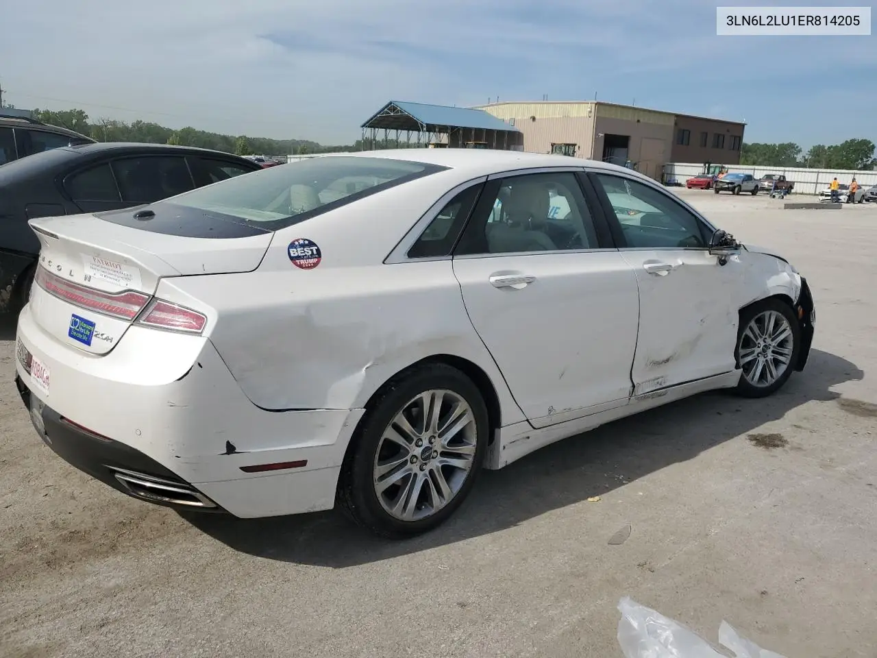 2014 Lincoln Mkz Hybrid VIN: 3LN6L2LU1ER814205 Lot: 56635925