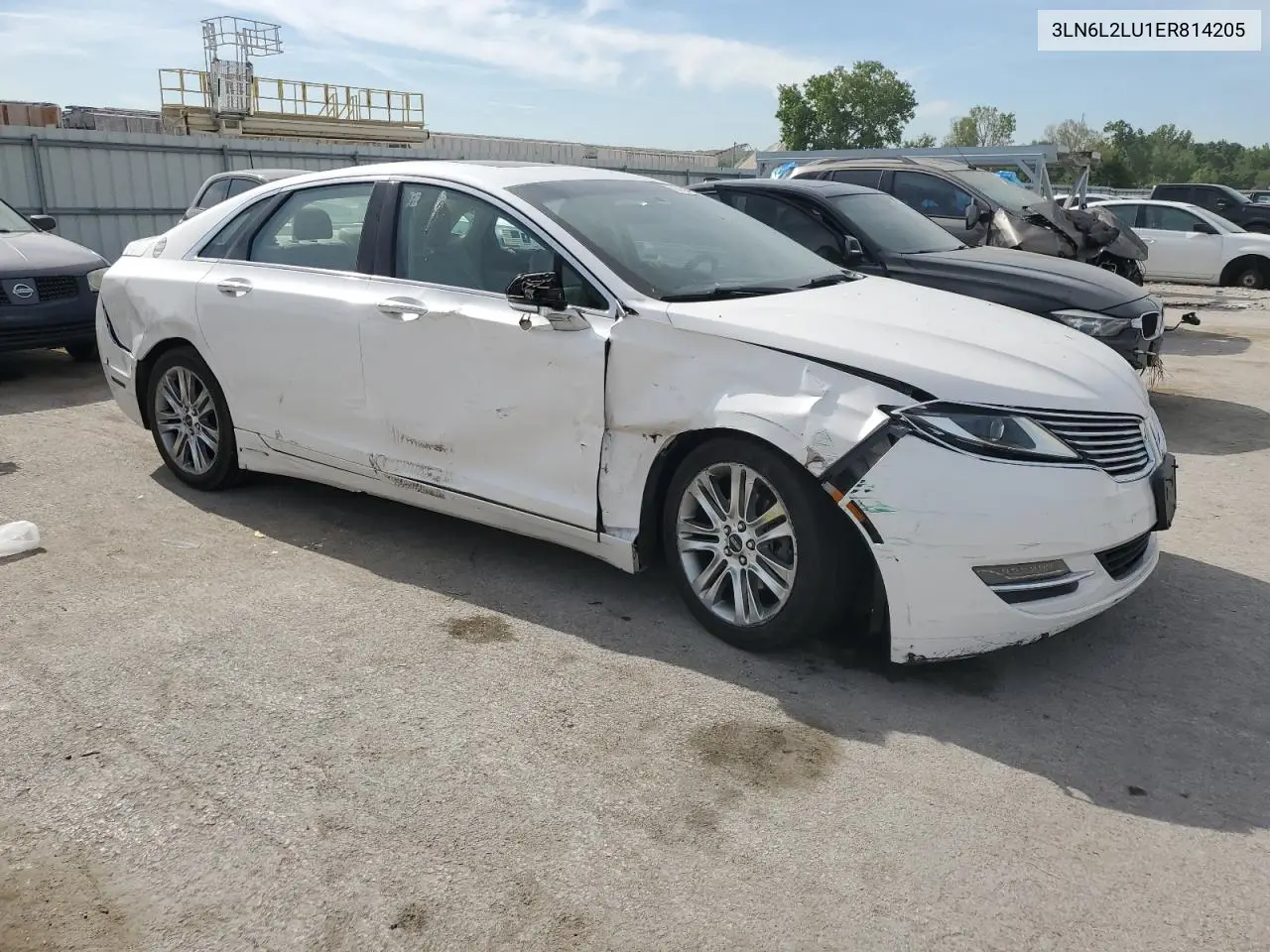 2014 Lincoln Mkz Hybrid VIN: 3LN6L2LU1ER814205 Lot: 56635925