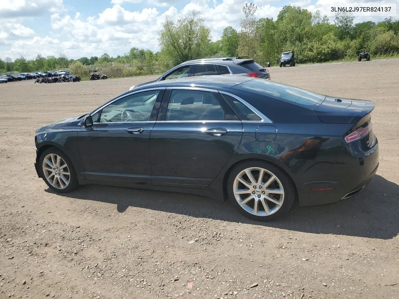 2014 Lincoln Mkz VIN: 3LN6L2J97ER824137 Lot: 56637565