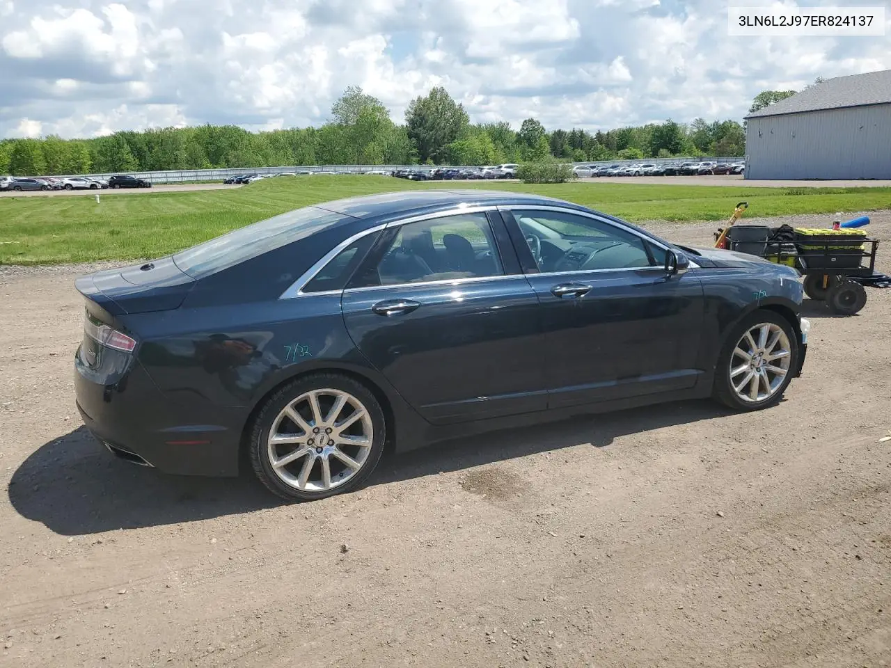 2014 Lincoln Mkz VIN: 3LN6L2J97ER824137 Lot: 56637565
