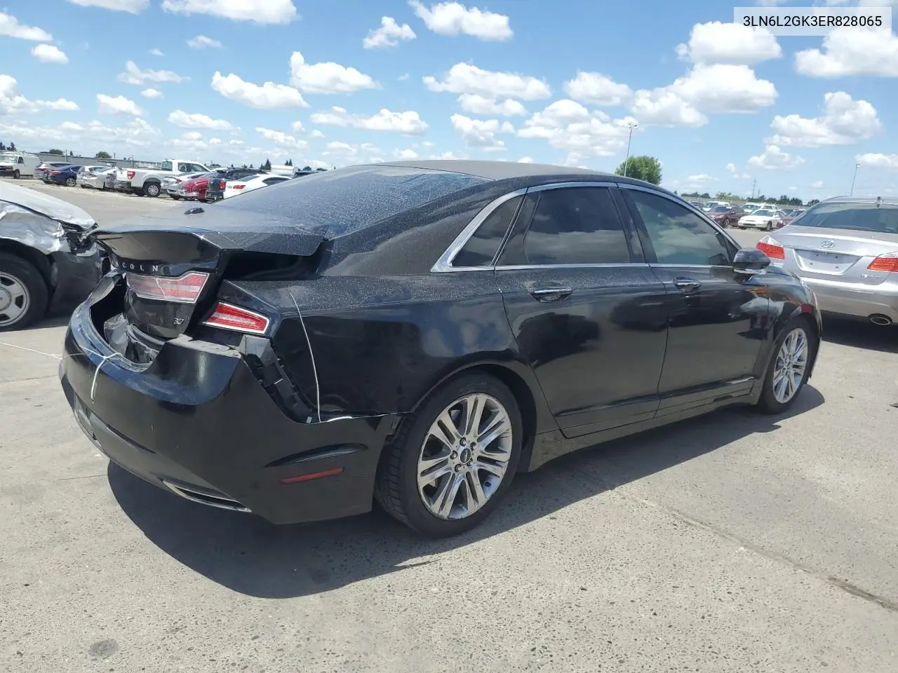 2014 Lincoln Mkz VIN: 3LN6L2GK3ER828065 Lot: 56925665