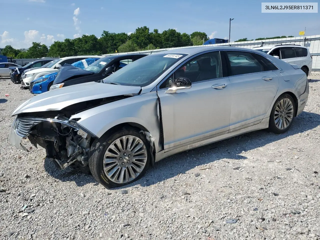 2014 Lincoln Mkz VIN: 3LN6L2J95ER811371 Lot: 60334745