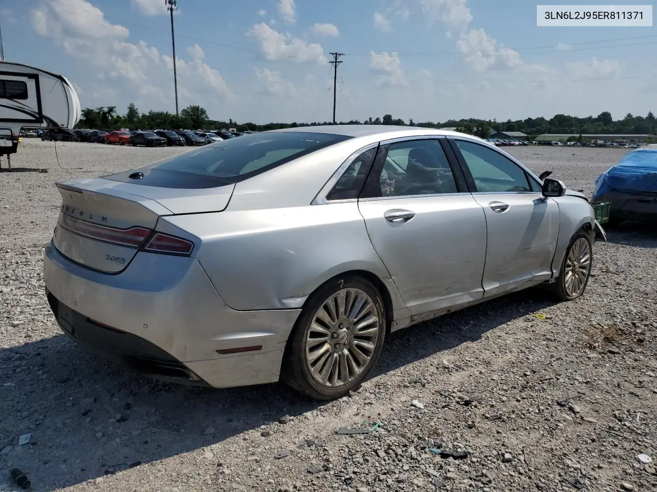 2014 Lincoln Mkz VIN: 3LN6L2J95ER811371 Lot: 60334745