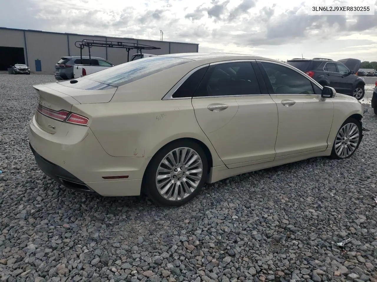 2014 Lincoln Mkz VIN: 3LN6L2J9XER830255 Lot: 62905455