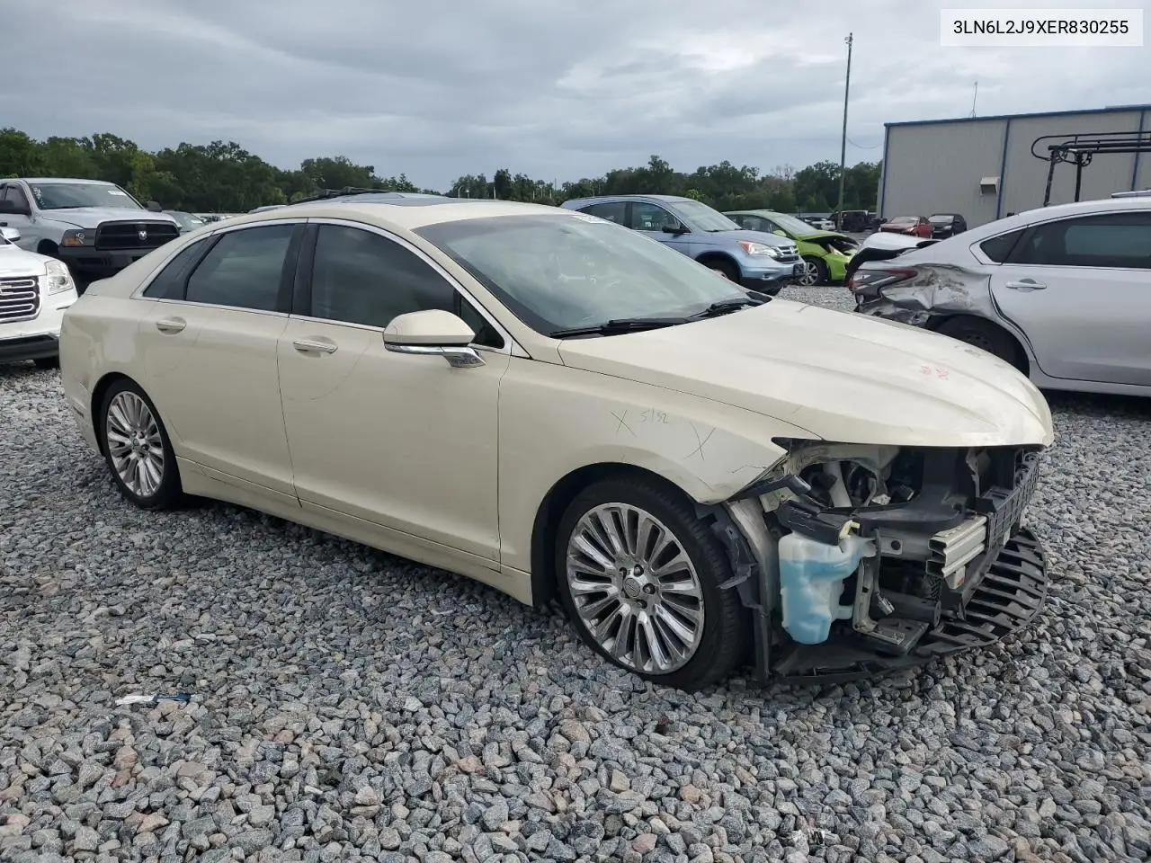 2014 Lincoln Mkz VIN: 3LN6L2J9XER830255 Lot: 62905455