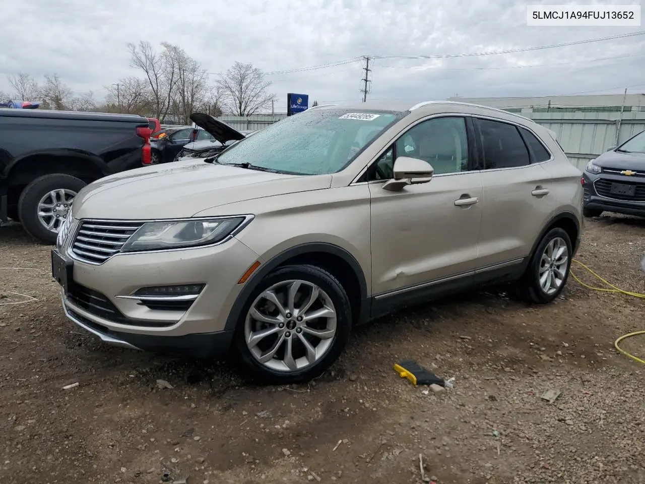 2015 Lincoln Mkc VIN: 5LMCJ1A94FUJ13652 Lot: 53449285