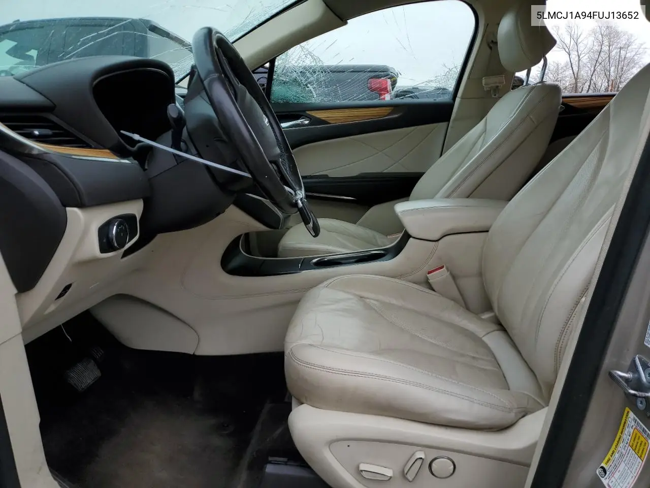 2015 Lincoln Mkc VIN: 5LMCJ1A94FUJ13652 Lot: 53449285