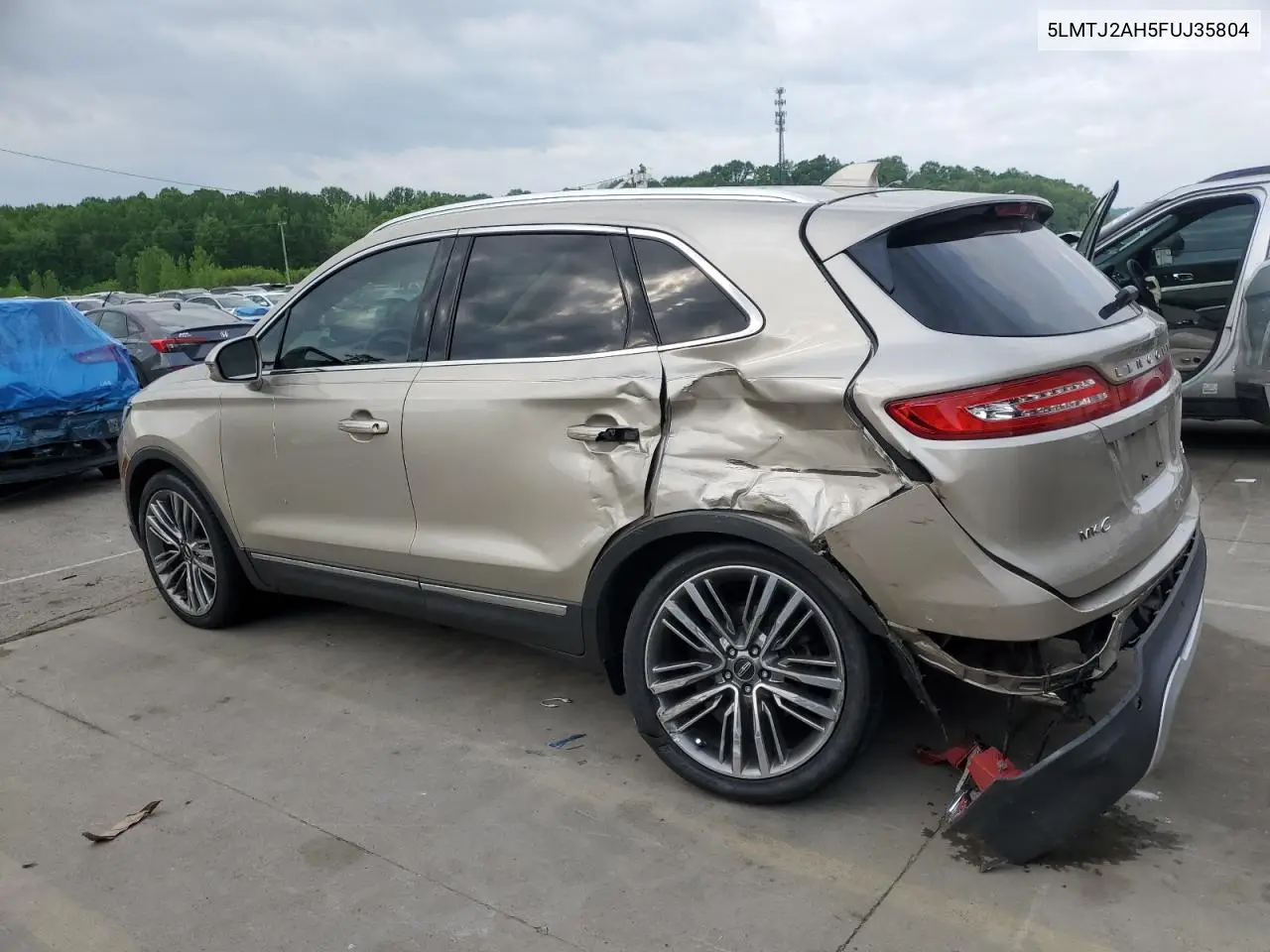 2015 Lincoln Mkc VIN: 5LMTJ2AH5FUJ35804 Lot: 55396085