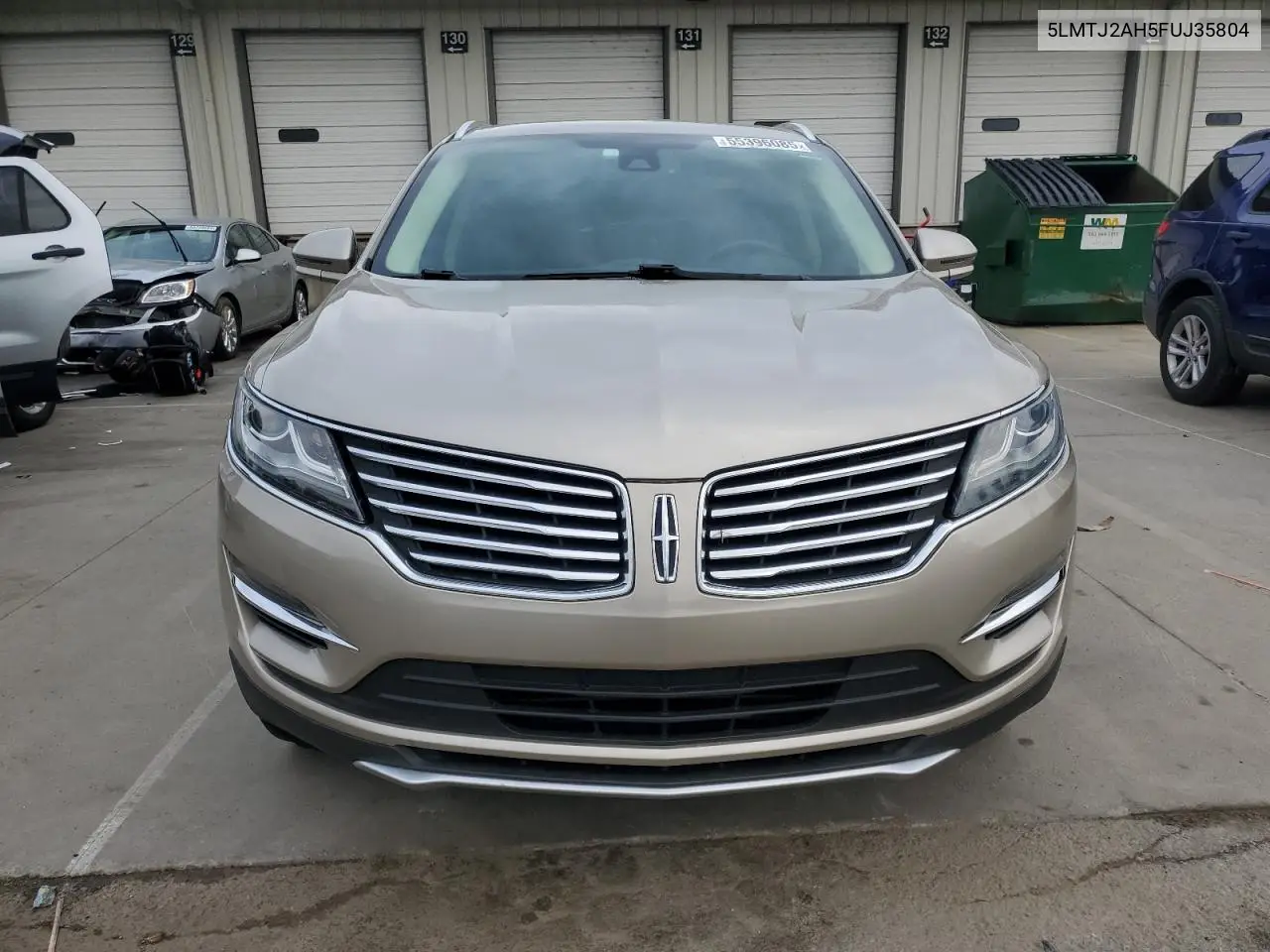 2015 Lincoln Mkc VIN: 5LMTJ2AH5FUJ35804 Lot: 55396085
