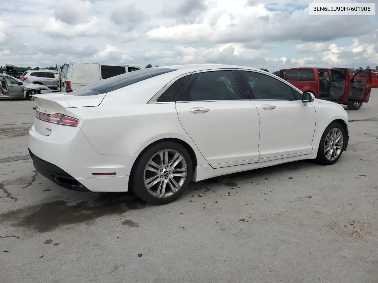 2015 Lincoln Mkz VIN: 3LN6L2J90FR601908 Lot: 55516355
