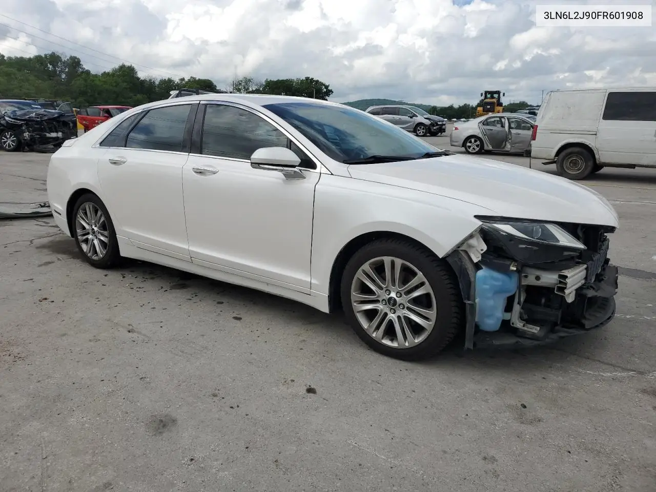 2015 Lincoln Mkz VIN: 3LN6L2J90FR601908 Lot: 55516355