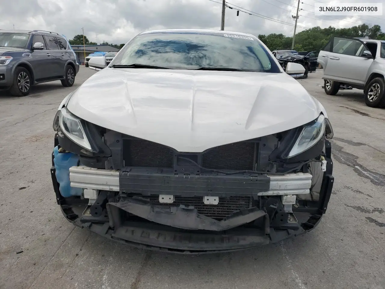 2015 Lincoln Mkz VIN: 3LN6L2J90FR601908 Lot: 55516355