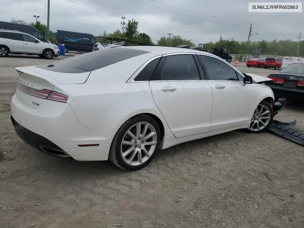2015 Lincoln Mkz VIN: 3LN6L2J99FR602863 Lot: 56679335