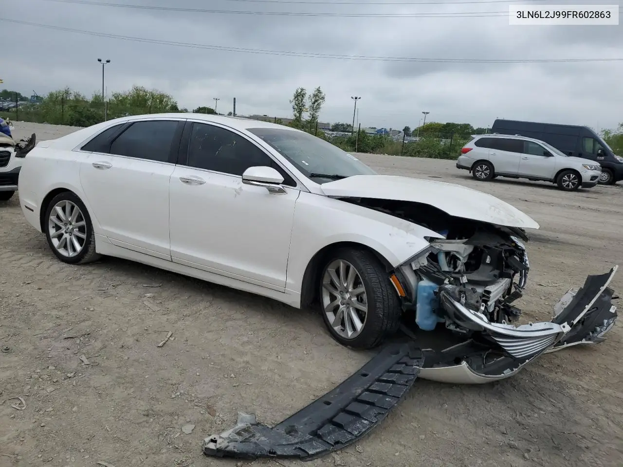 2015 Lincoln Mkz VIN: 3LN6L2J99FR602863 Lot: 56679335