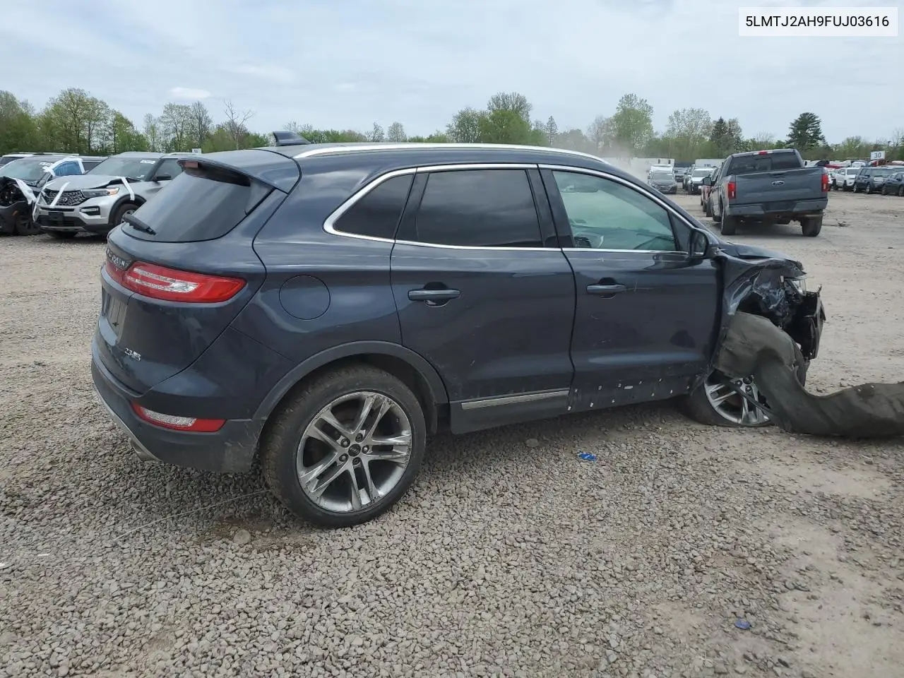 2015 Lincoln Mkc VIN: 5LMTJ2AH9FUJ03616 Lot: 56681155
