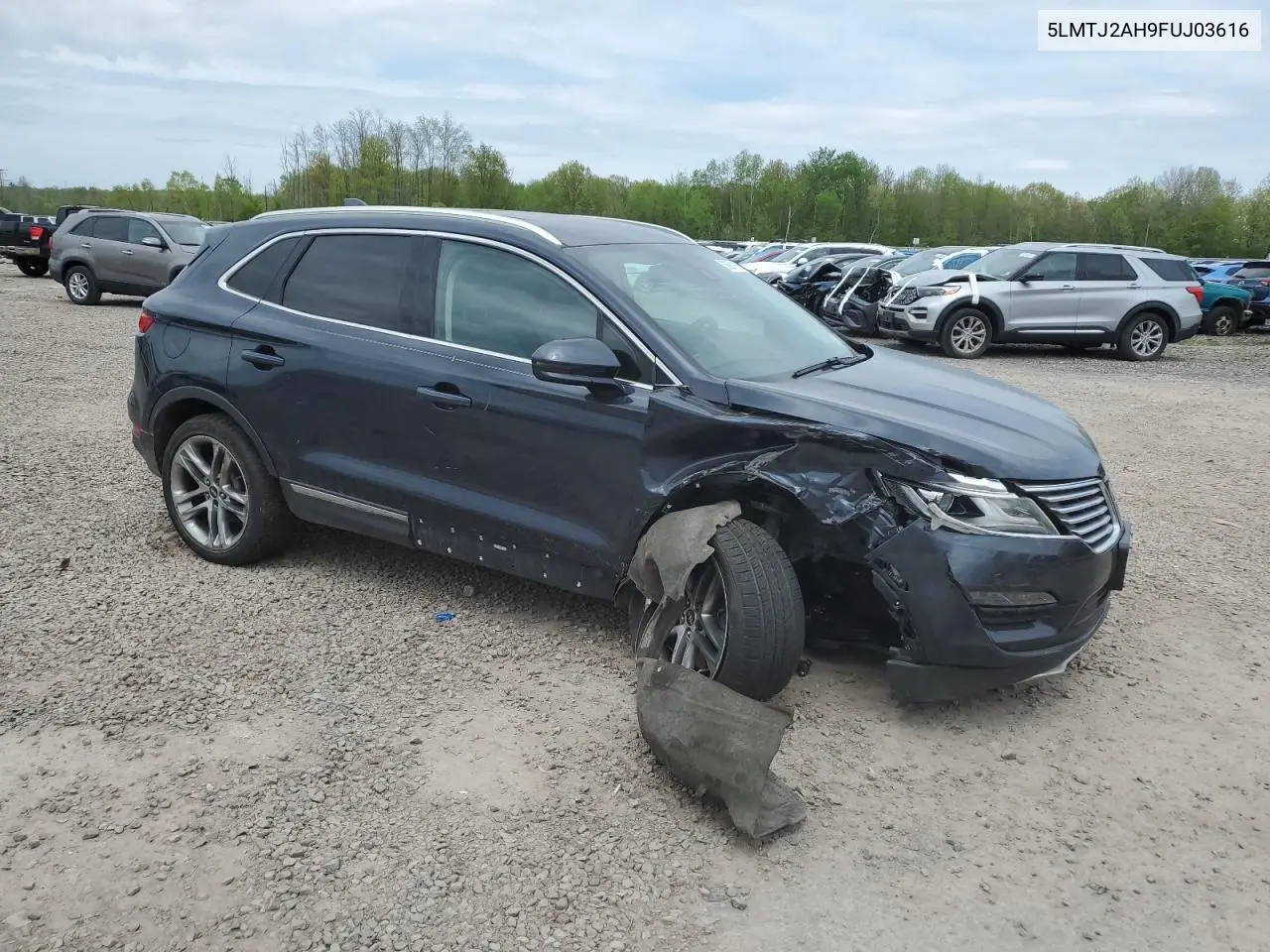 2015 Lincoln Mkc VIN: 5LMTJ2AH9FUJ03616 Lot: 56681155