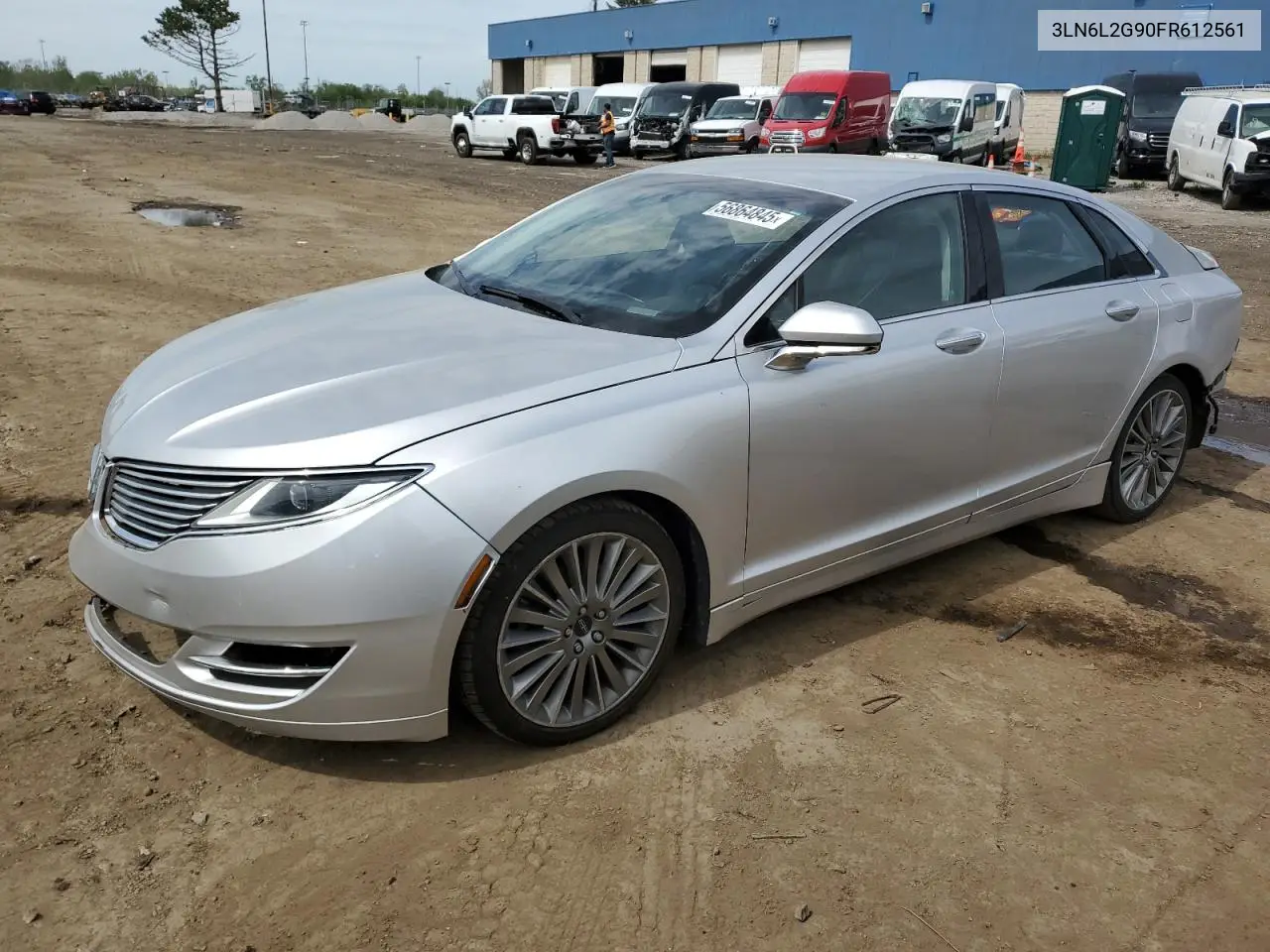 2015 Lincoln Mkz VIN: 3LN6L2G90FR612561 Lot: 56864845