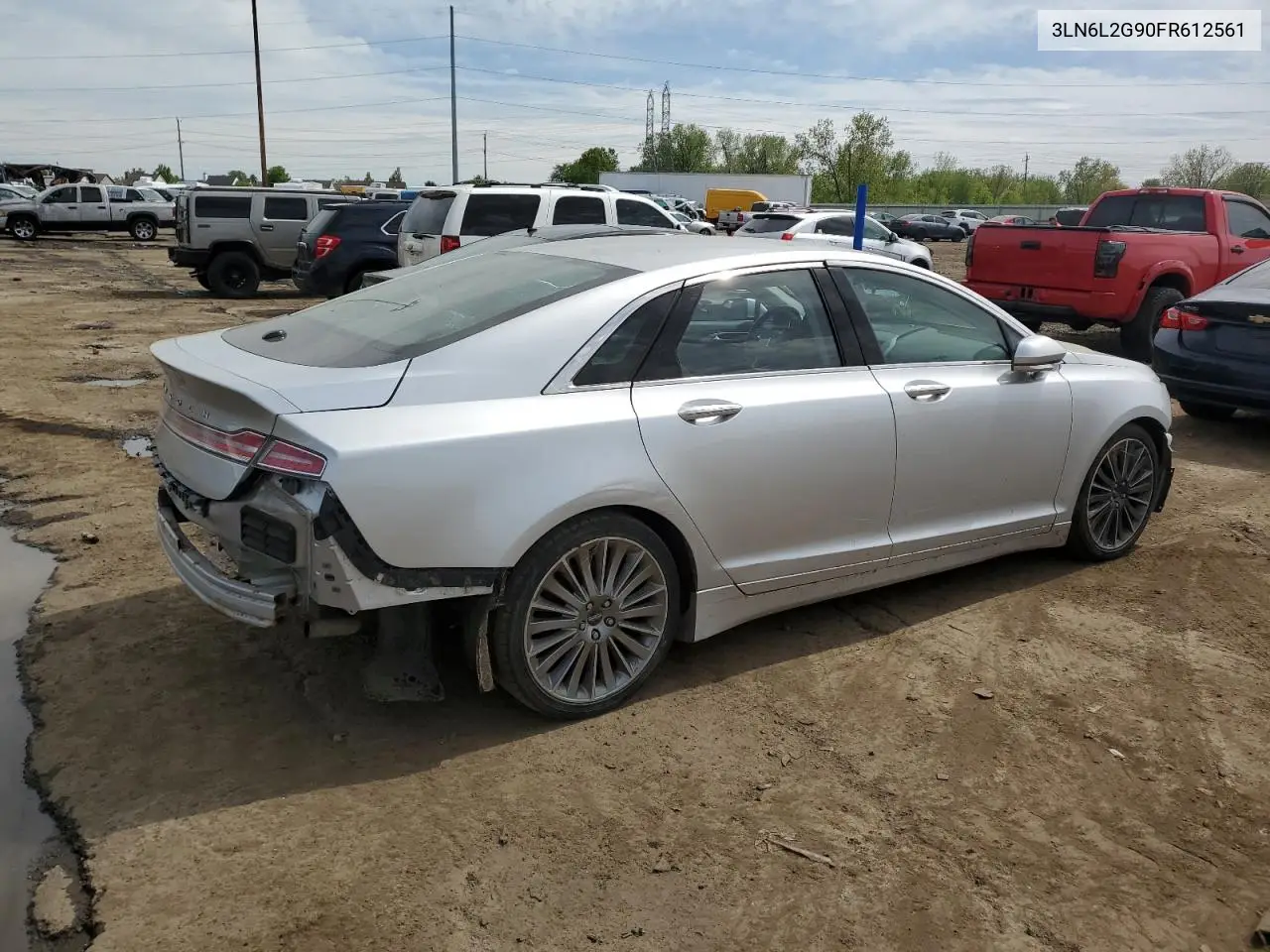 2015 Lincoln Mkz VIN: 3LN6L2G90FR612561 Lot: 56864845