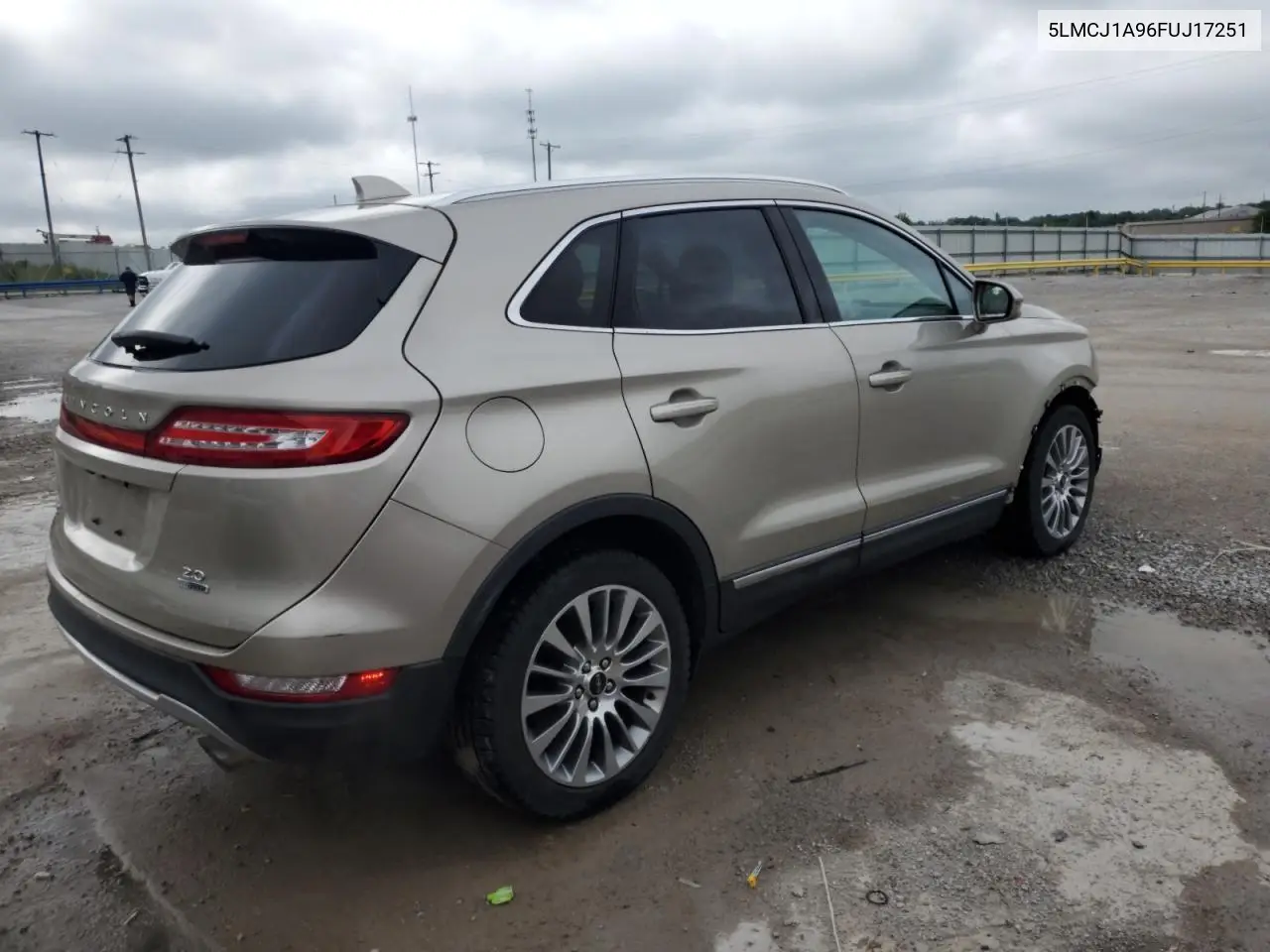 2015 Lincoln Mkc VIN: 5LMCJ1A96FUJ17251 Lot: 60803335