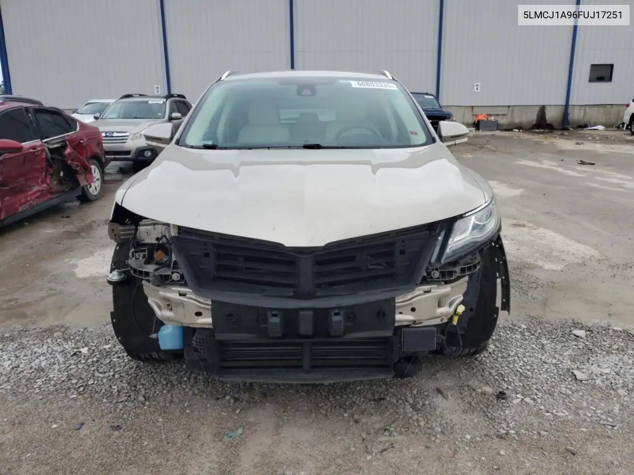 2015 Lincoln Mkc VIN: 5LMCJ1A96FUJ17251 Lot: 60803335