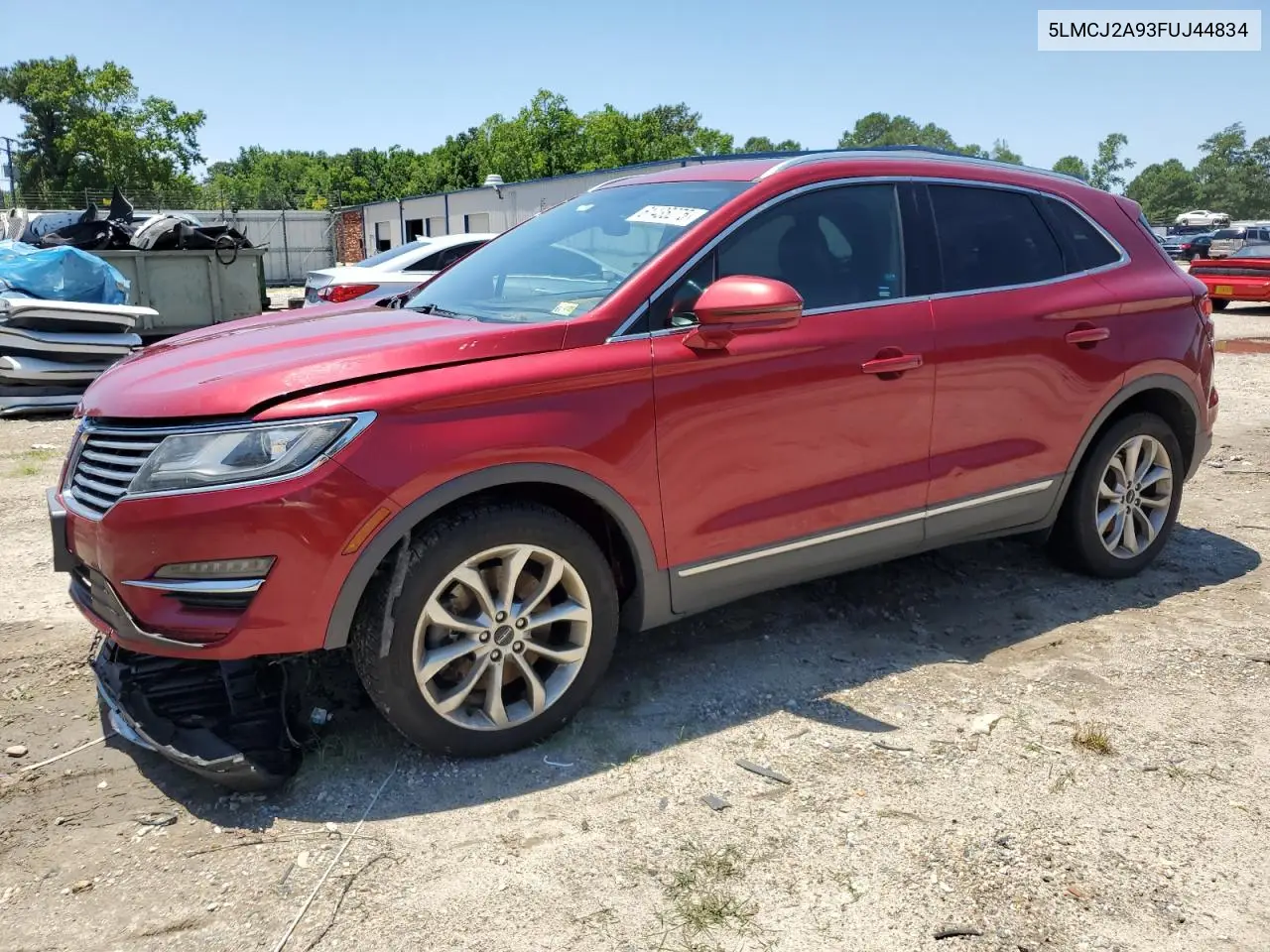 2015 Lincoln Mkc VIN: 5LMCJ2A93FUJ44834 Lot: 61435275