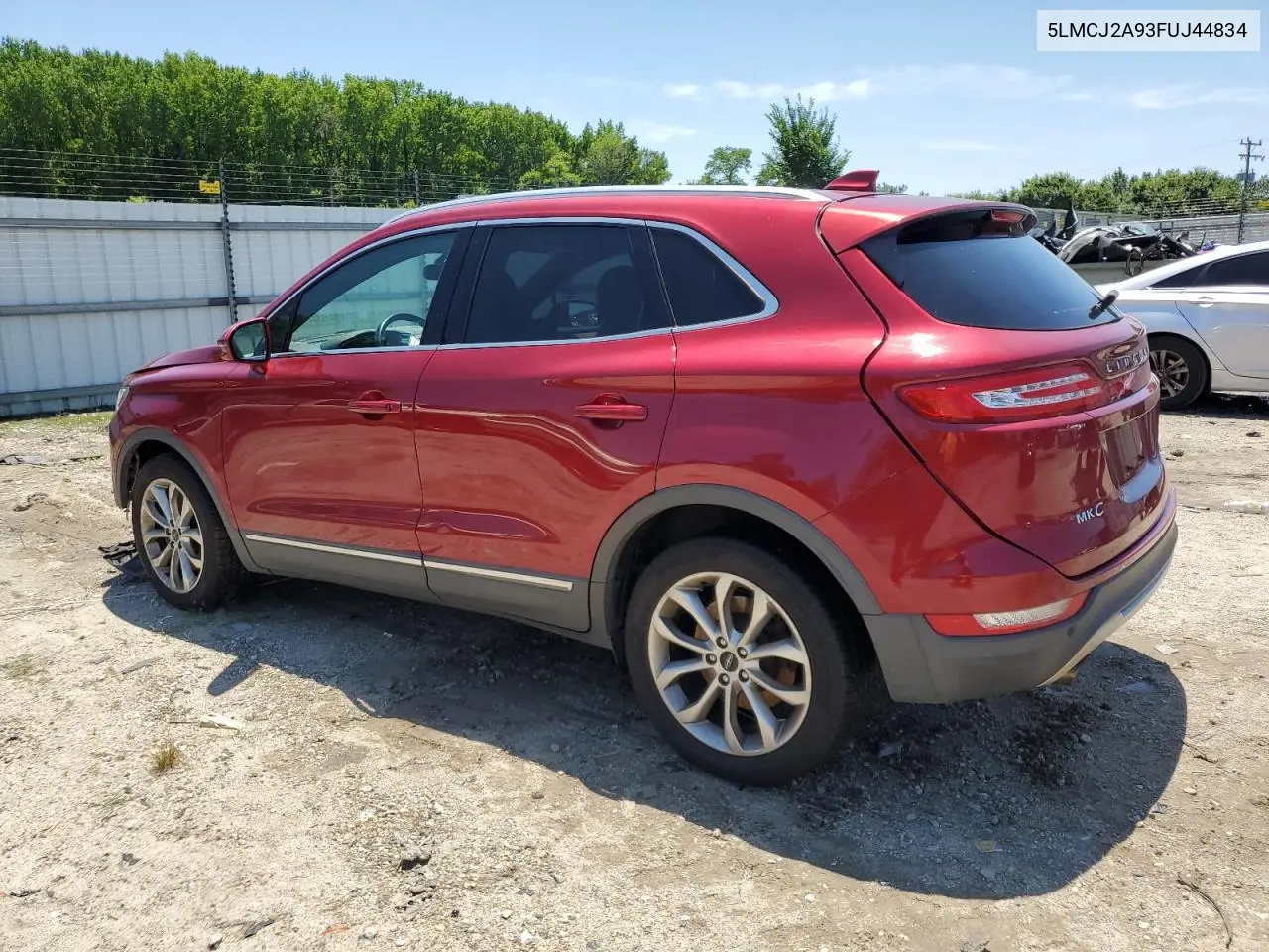 2015 Lincoln Mkc VIN: 5LMCJ2A93FUJ44834 Lot: 61435275
