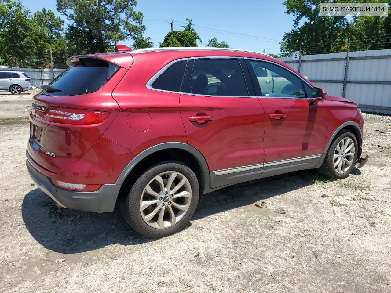 2015 Lincoln Mkc VIN: 5LMCJ2A93FUJ44834 Lot: 61435275