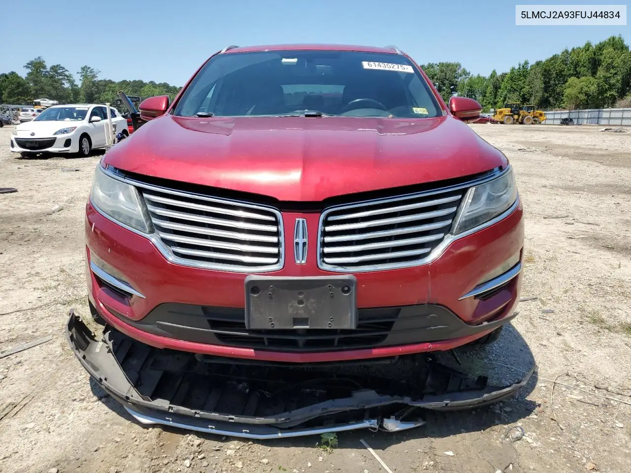 2015 Lincoln Mkc VIN: 5LMCJ2A93FUJ44834 Lot: 61435275