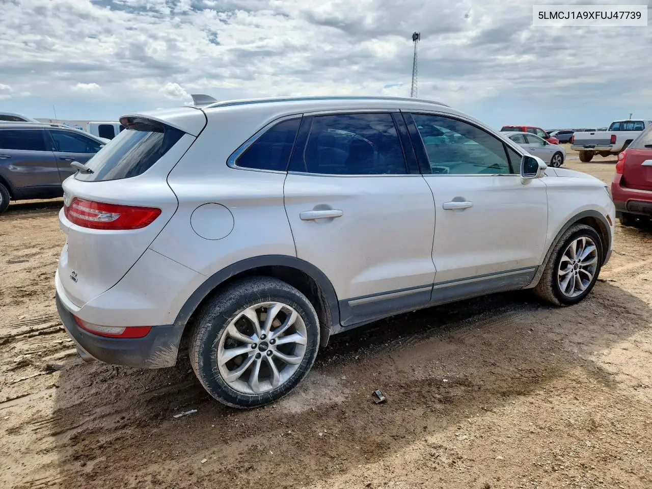 2015 Lincoln Mkc VIN: 5LMCJ1A9XFUJ47739 Lot: 61747775