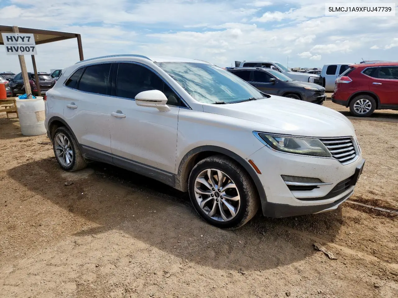 2015 Lincoln Mkc VIN: 5LMCJ1A9XFUJ47739 Lot: 61747775
