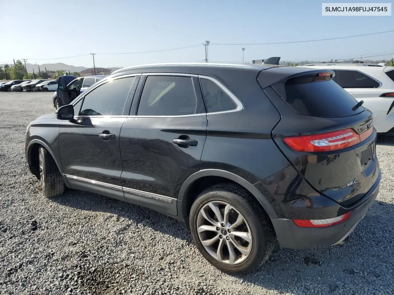 2015 Lincoln Mkc VIN: 5LMCJ1A98FUJ47545 Lot: 62106175