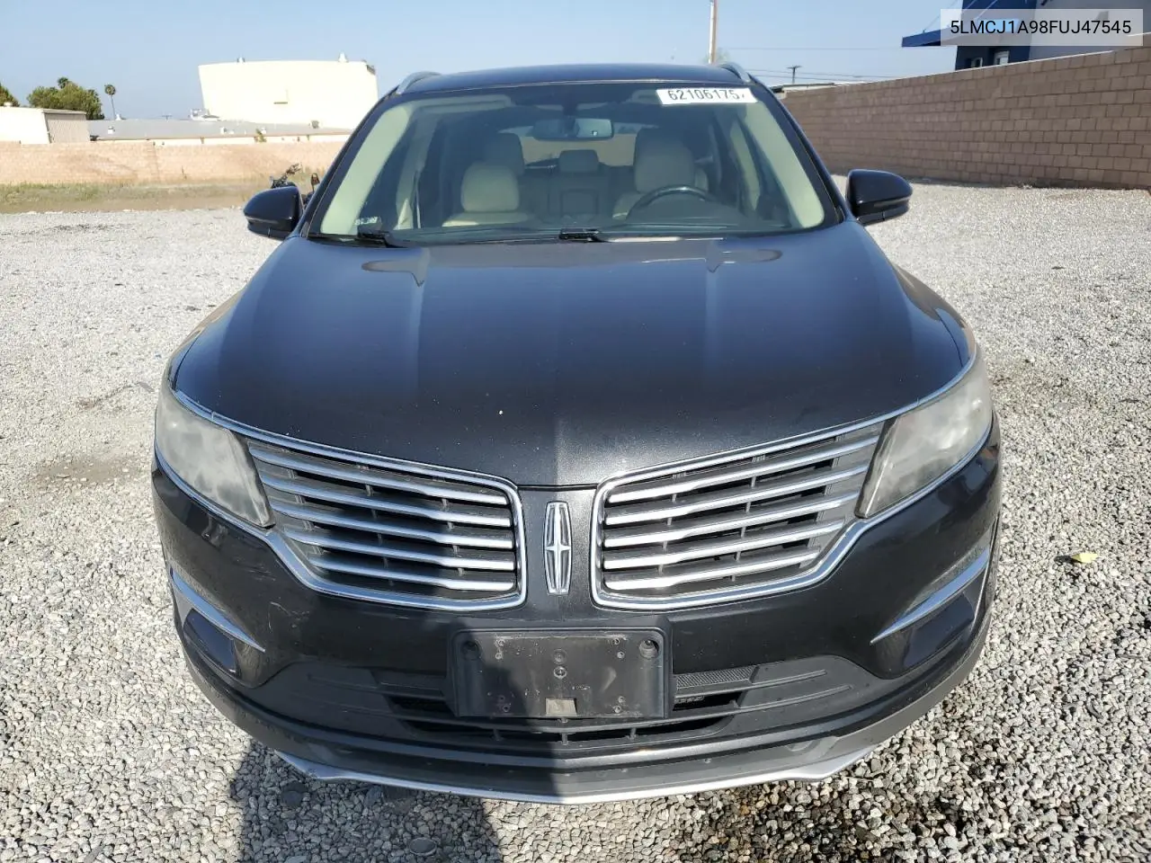 2015 Lincoln Mkc VIN: 5LMCJ1A98FUJ47545 Lot: 62106175
