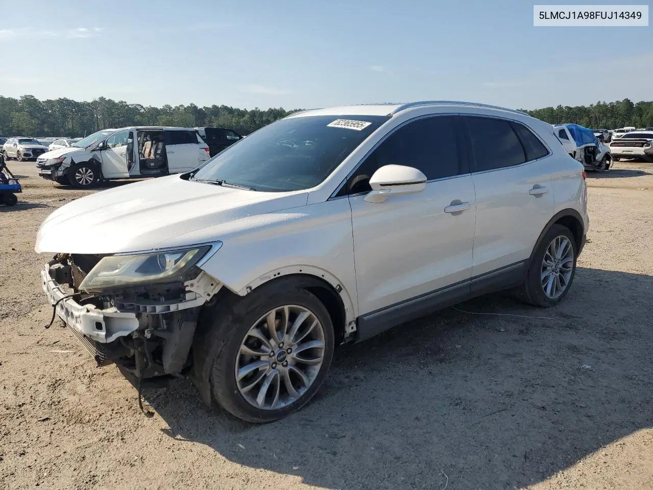2015 Lincoln Mkc VIN: 5LMCJ1A98FUJ14349 Lot: 62365955