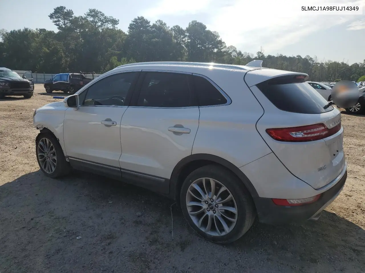 2015 Lincoln Mkc VIN: 5LMCJ1A98FUJ14349 Lot: 62365955
