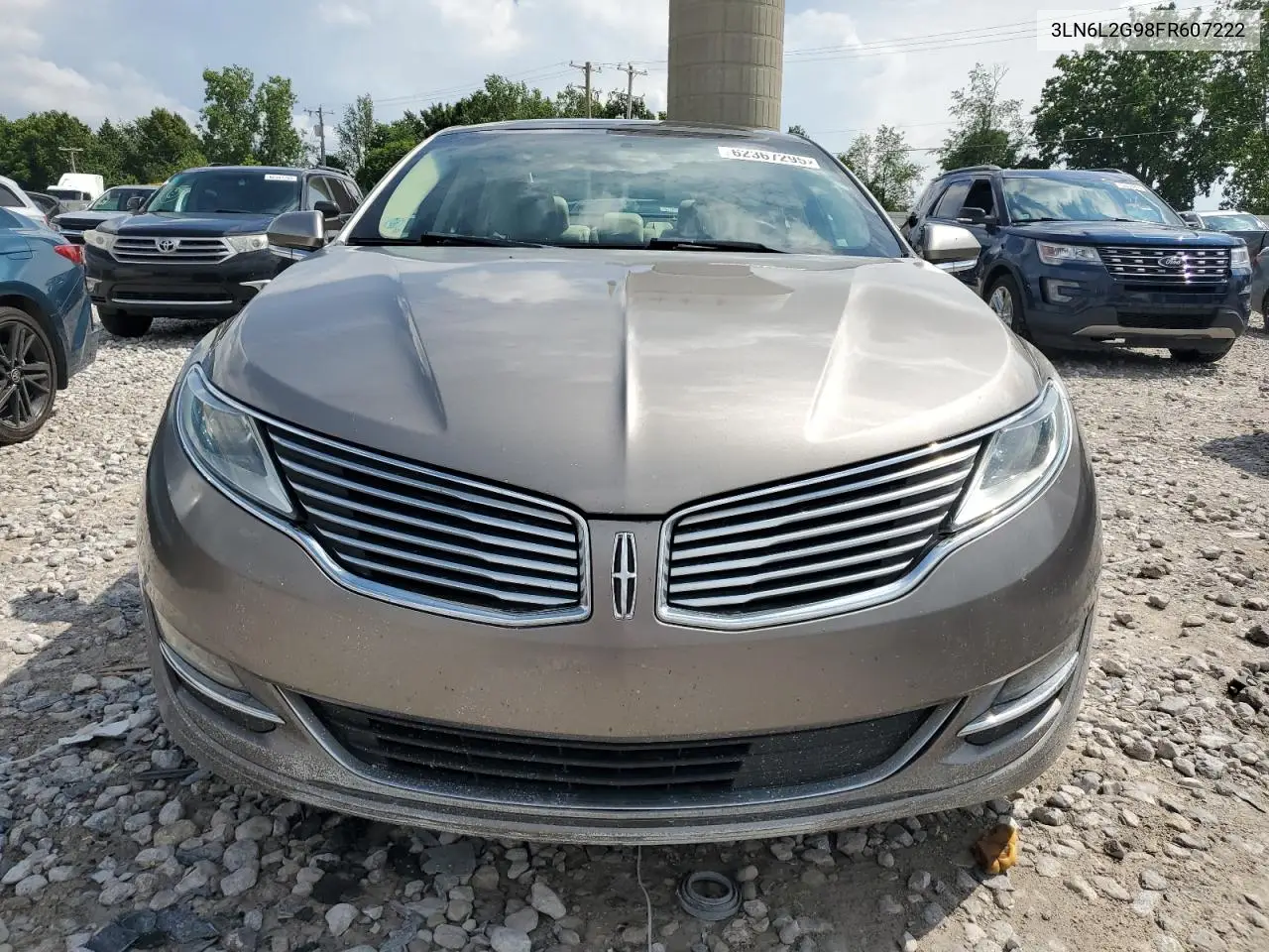 2015 Lincoln Mkz VIN: 3LN6L2G98FR607222 Lot: 62367295