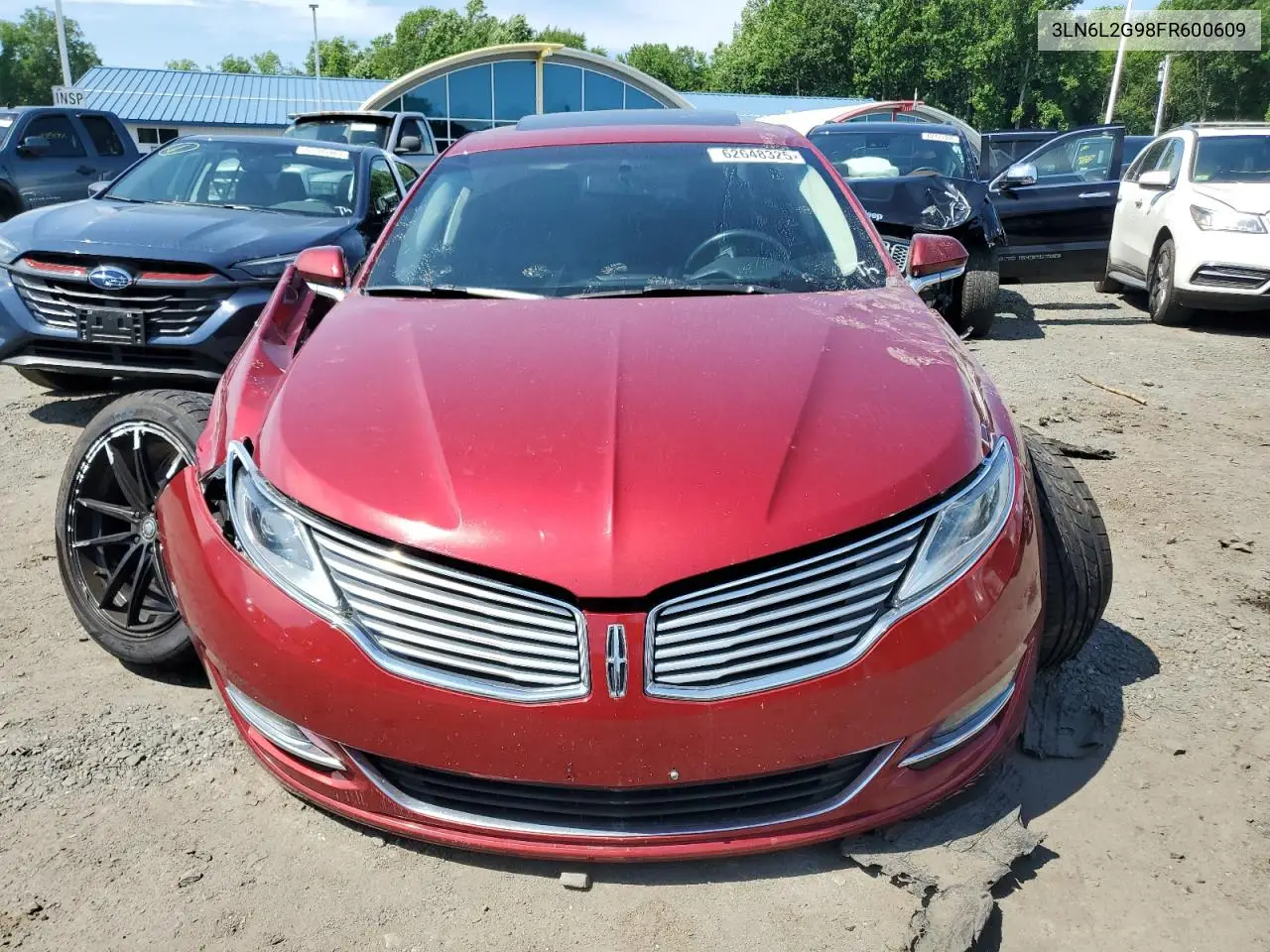 2015 Lincoln Mkz VIN: 3LN6L2G98FR600609 Lot: 62648325