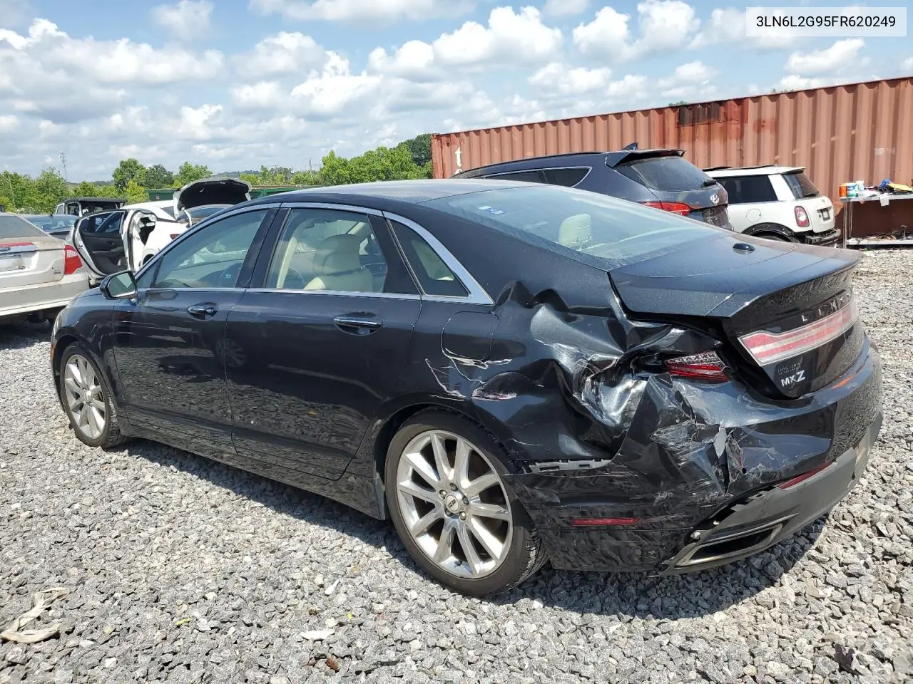 2015 Lincoln Mkz VIN: 3LN6L2G95FR620249 Lot: 62681355