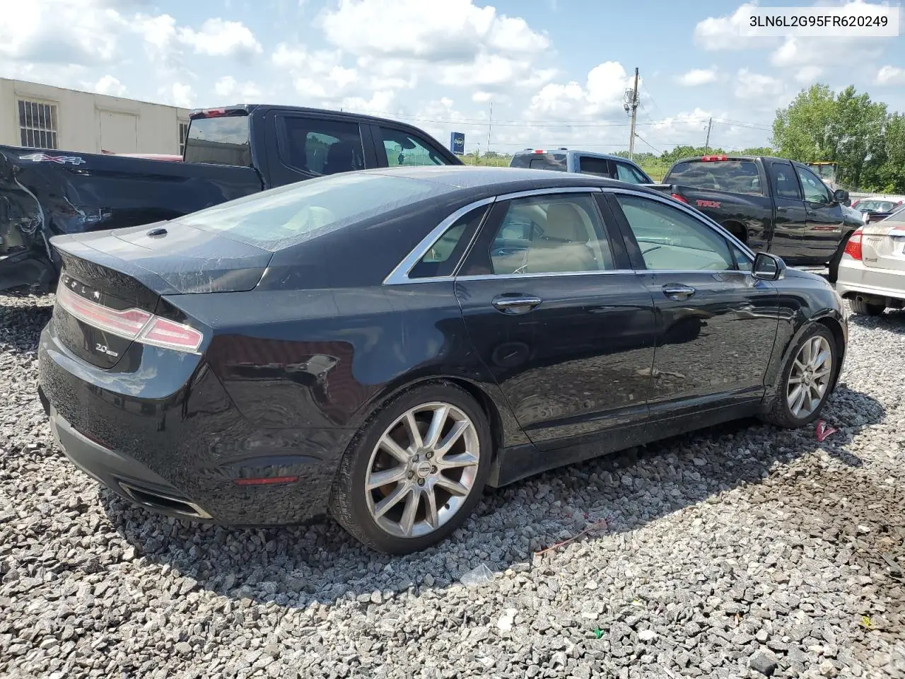 2015 Lincoln Mkz VIN: 3LN6L2G95FR620249 Lot: 62681355