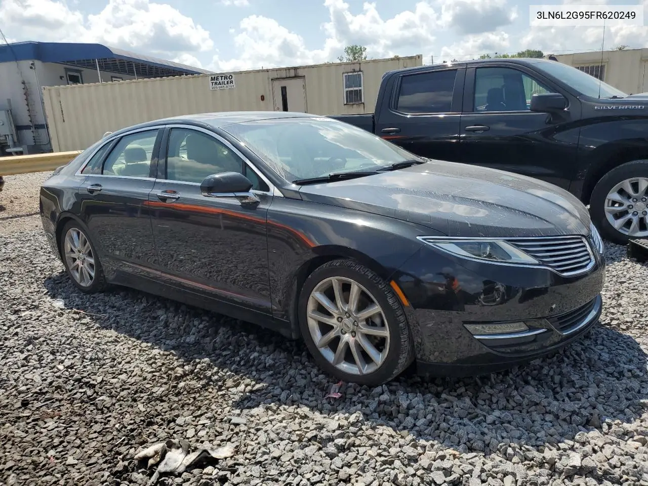 2015 Lincoln Mkz VIN: 3LN6L2G95FR620249 Lot: 62681355