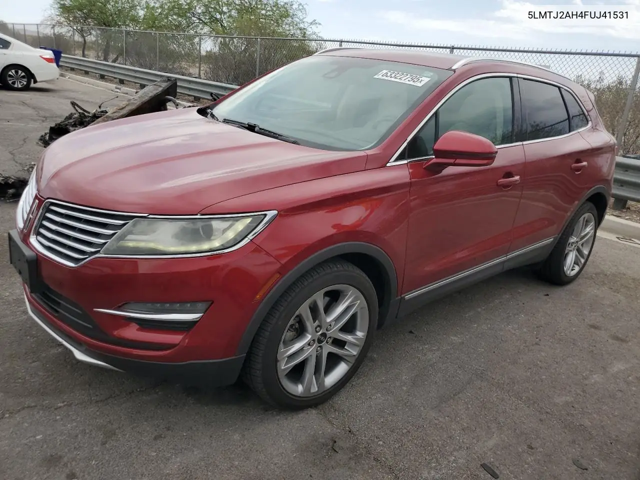 2015 Lincoln Mkc VIN: 5LMTJ2AH4FUJ41531 Lot: 63322795