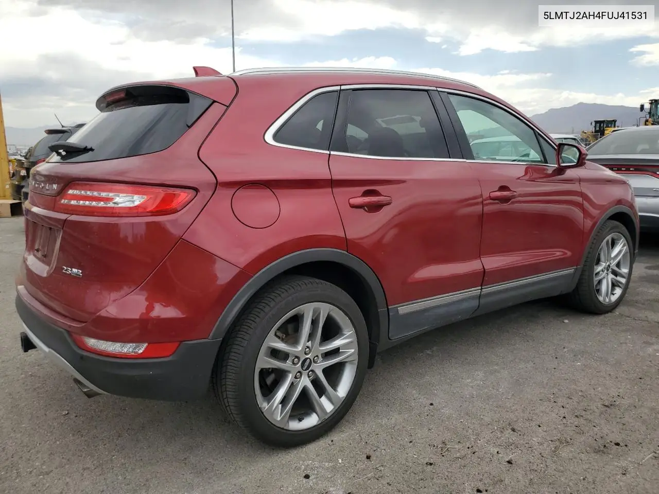 2015 Lincoln Mkc VIN: 5LMTJ2AH4FUJ41531 Lot: 63322795