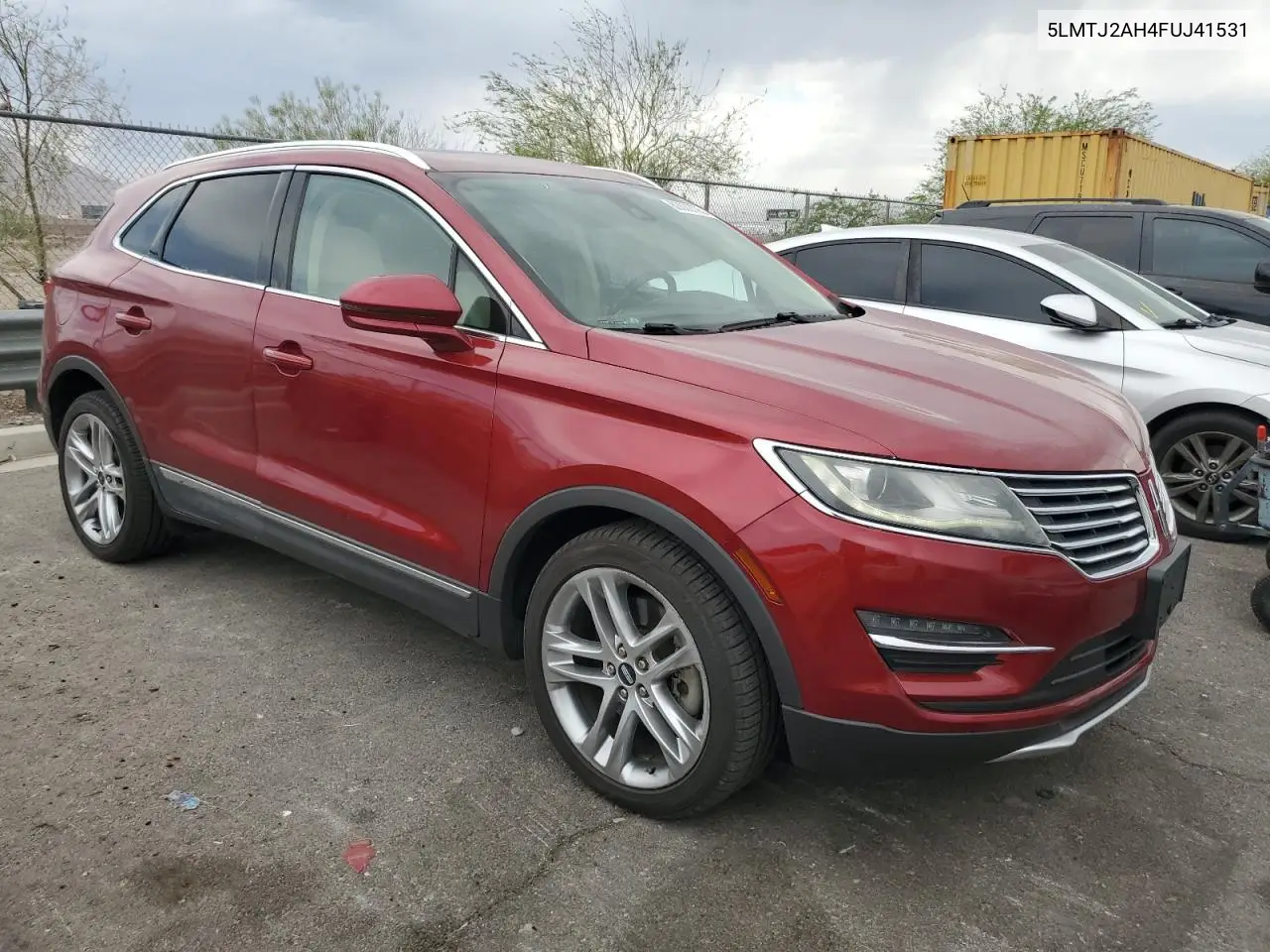 2015 Lincoln Mkc VIN: 5LMTJ2AH4FUJ41531 Lot: 63322795